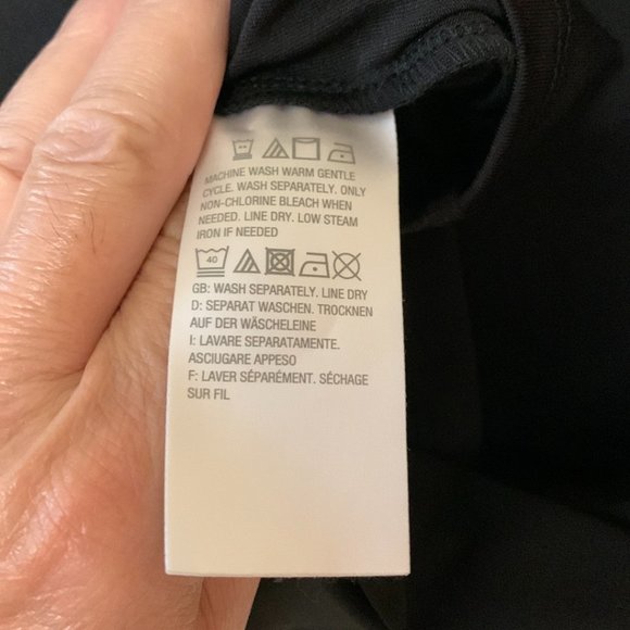 Susan Graver Essentials Designer Women's Black Top Short Sleeve Size XL - Picture 3 of 8